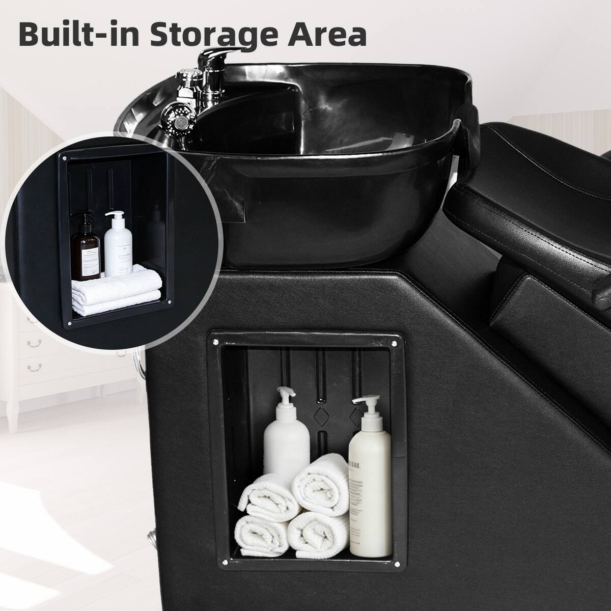 Built-in Storage Area