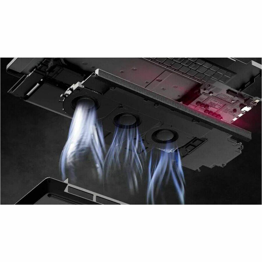 Alt View 7. Dell - Dell Pro Max Plus MB18250 18" Mobile Workstation - QHD+ - 120 Hz - Intel Core Ultra 7 265HX - vPro Technology - Intel - Magnetite.