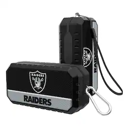 Keyscaper - Las Vegas Raiders End Zone Water Resistant Bluetooth Speaker - Multicolor