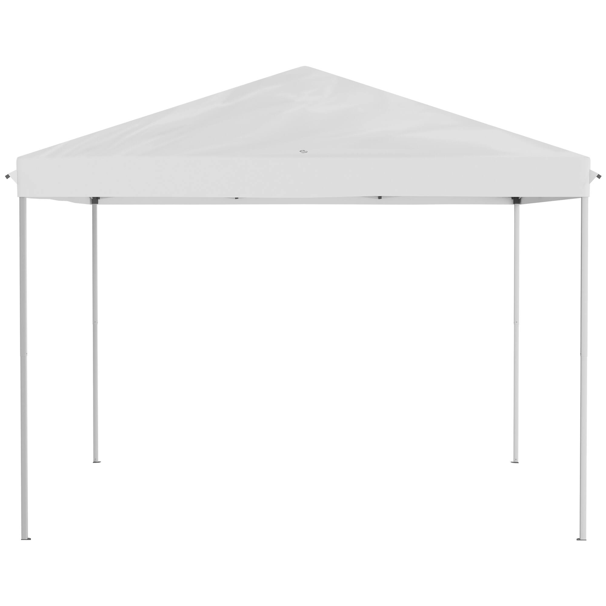 Alt View 8. Outsunny - 10' x 10' Pop Up Canopy Tent with Netting, Instant Gazebo, Screen House Room with Carry Bag, Height Adjustable - Cream White.