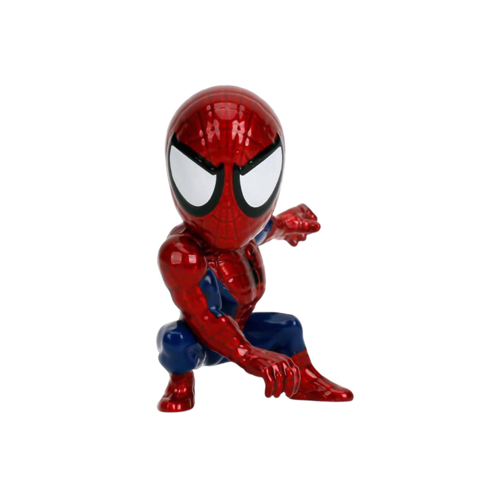Alt View 2. Jada Toys - Marvel Spider-Man 2.5 Inch MetalFigs 4-Pack - Multi-Colored.