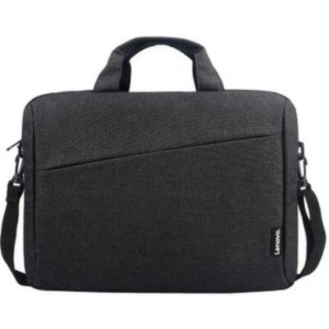 Front. Lenovo - Lenovo Carrying Case for 15.6" Notebook - Black - Black.