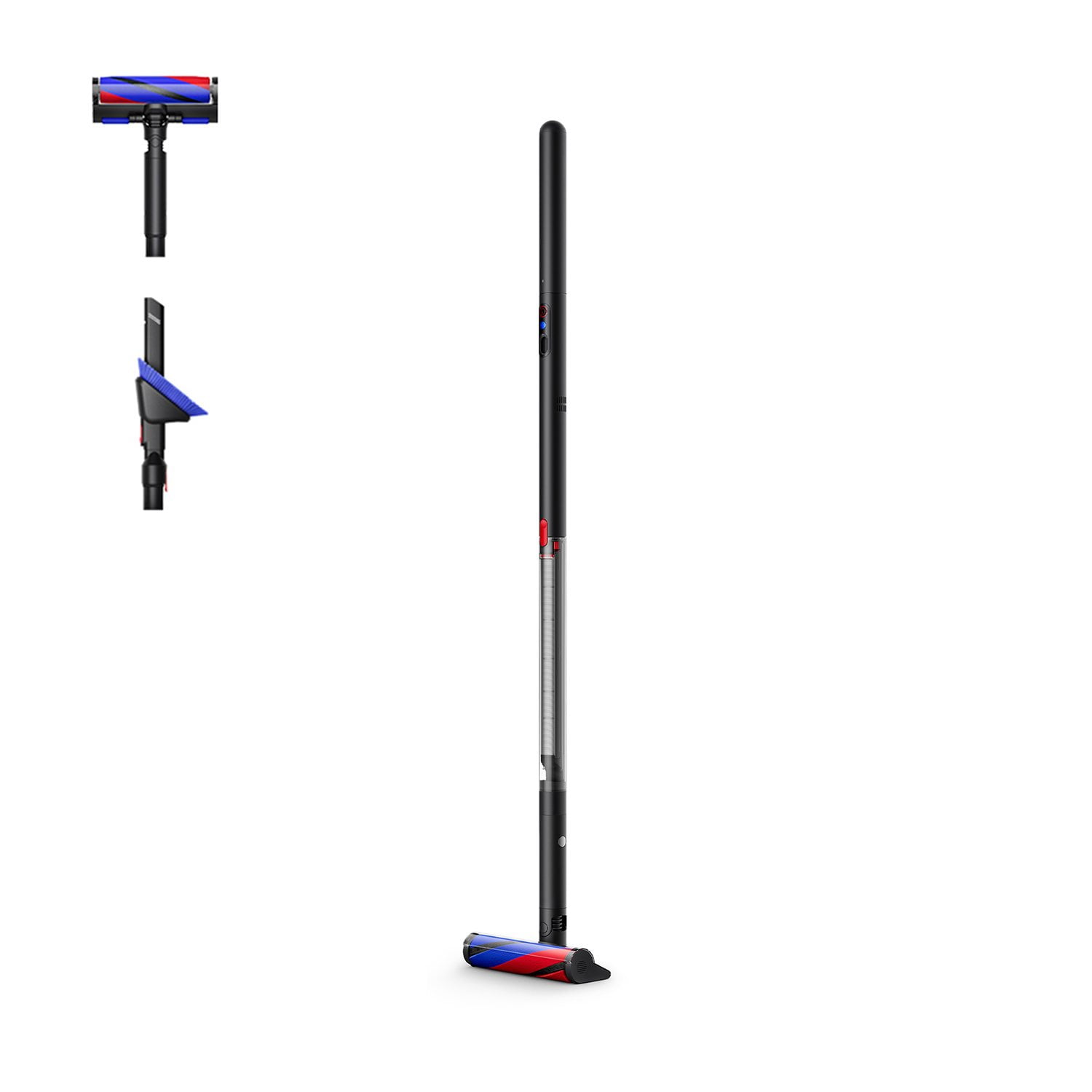 Front. Dyson - PencilVac Fluffy Cordless Vacuum - Black.