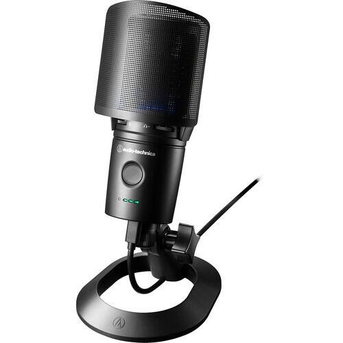 Alt View 2. Audio-Technica - Audio-Technica AT2020USB-XP Cardioid Condenser USB Microphone,Boom Arm Mic Stand.