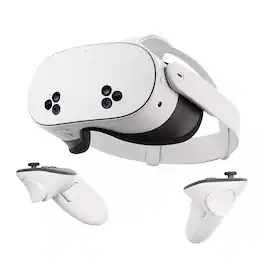 Meta - Quest 3S 256GB - All-in-One VR Headset for Mixed Reality - 3-month trial - White