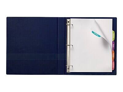 Alt View 4. Avery - Big Tab Printable Paper Dividers with White Labels, 5 Tabs, 20 Sets/Pack - White.
