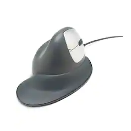 Goldtouch - Semi-Vertical Ergonomic Wired Mouse (Right-Handed, Medium, USB, Adjustable DPI - Wired - Black