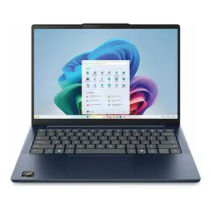 Front. Lenovo - Slim 5 16" Copilot+ PC Laptop - AMD Ryzen AI 5 with 16GB Memory - 1TB SSD - Luna Grey.