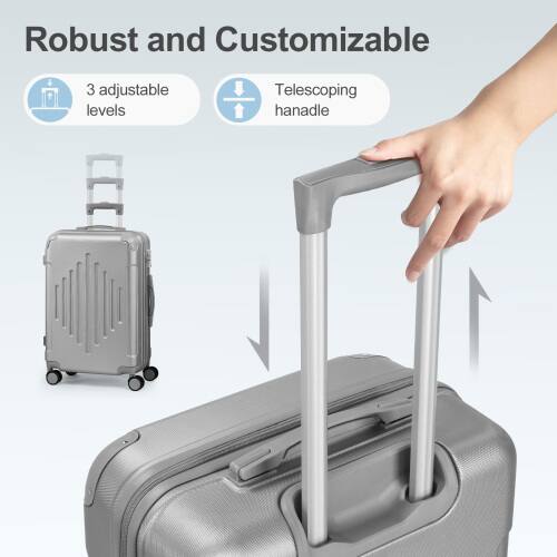 Robust and Customizable

- 3 adjustable levels
- Telescoping handle