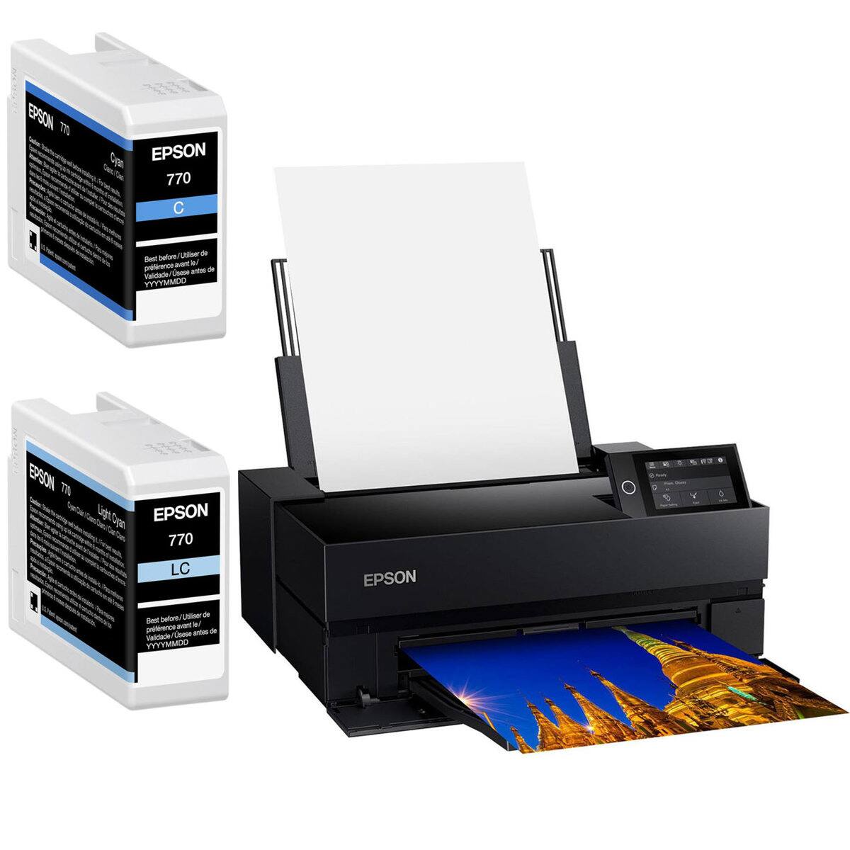 EPSON 770  
Cyan EPSON 770 C  
Ubliser de Best before ago le/ prfrence Usose antes de Validadev YYYYMMDD  
EPSON 770 Light Oyan EPSON 770 LC  
EPSON  
k)  B  
  Y  
Ubliser de Best beform eat W prfrence Usess arties de Validade YYYYMMDD
