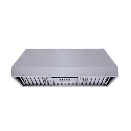 Winflo - 36 inches - Externally Vented - Range Hood Insert - Stainless Steel