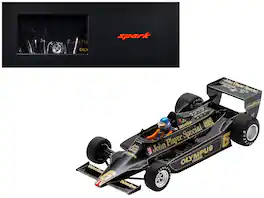 Lotus 79 #6 "John Player Team Lotus" Winner F1 "Austrian GP" (1978) with Acrylic Display Case 1/18 Model Car by Spark