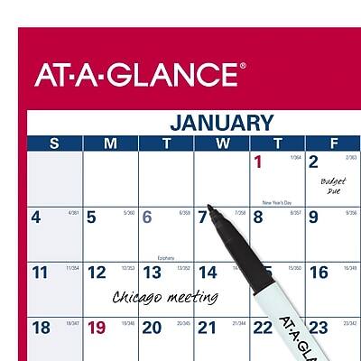 AT-A-GLANCE  
JANUARY  

S M T W T F  
1 1991 2 1992  
Budget Due 3 1993  
4 1994 5 1995 6 1996 7 1997 8 1998 9 1999  
10 2000 11 2001 12 2002 13 2003 14 2004 15 2005 16 2006  
New Year's Day 1/257 17 2007 18 2008 19 2009 20 2010 21 2011  
22 2012 23 2013 24 2014 25 2015 26 2016 27 2017 28 2018 29 2019  
3