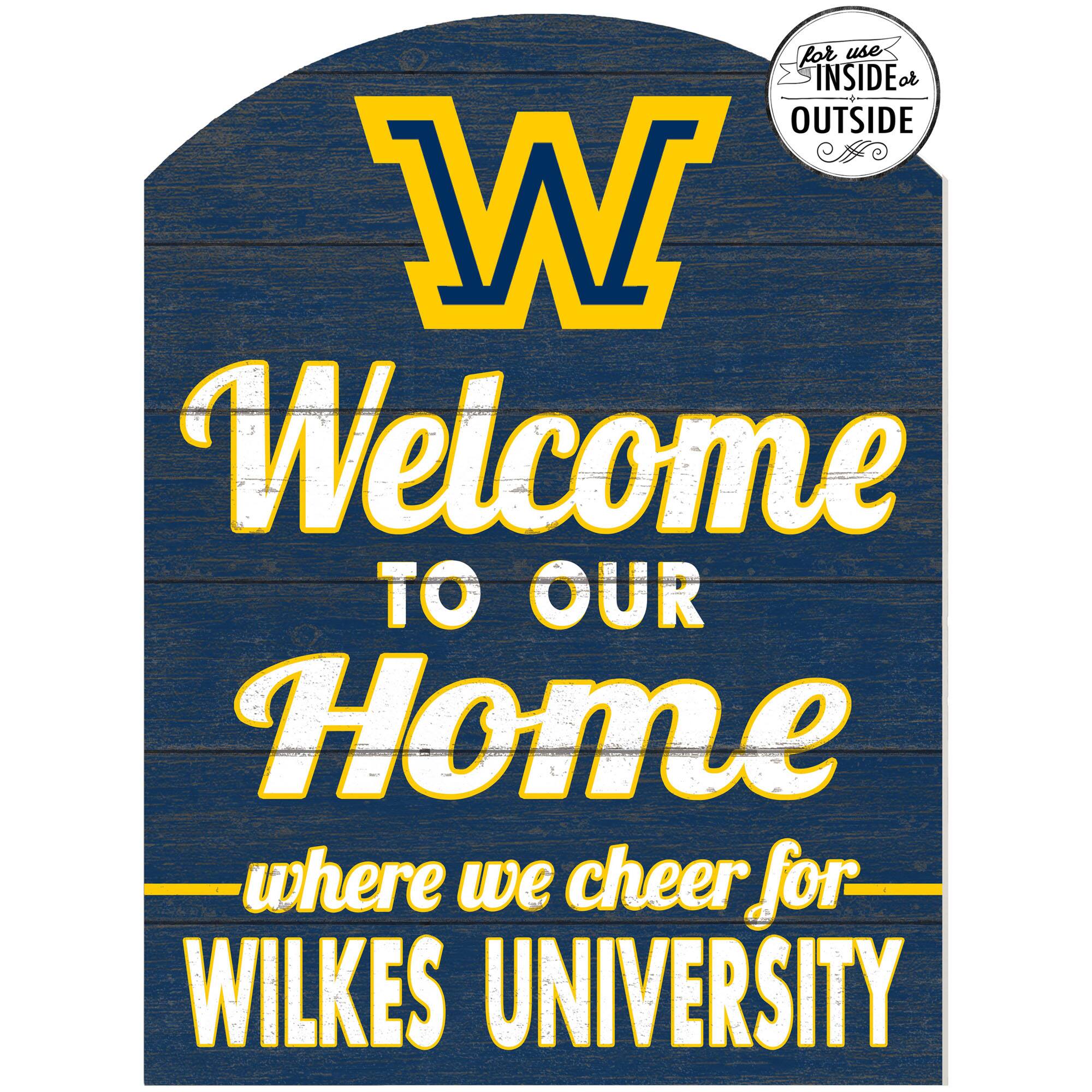 Wilkes Colonels 16'' x 22'' Indoor/Outdoor Marquee Sign