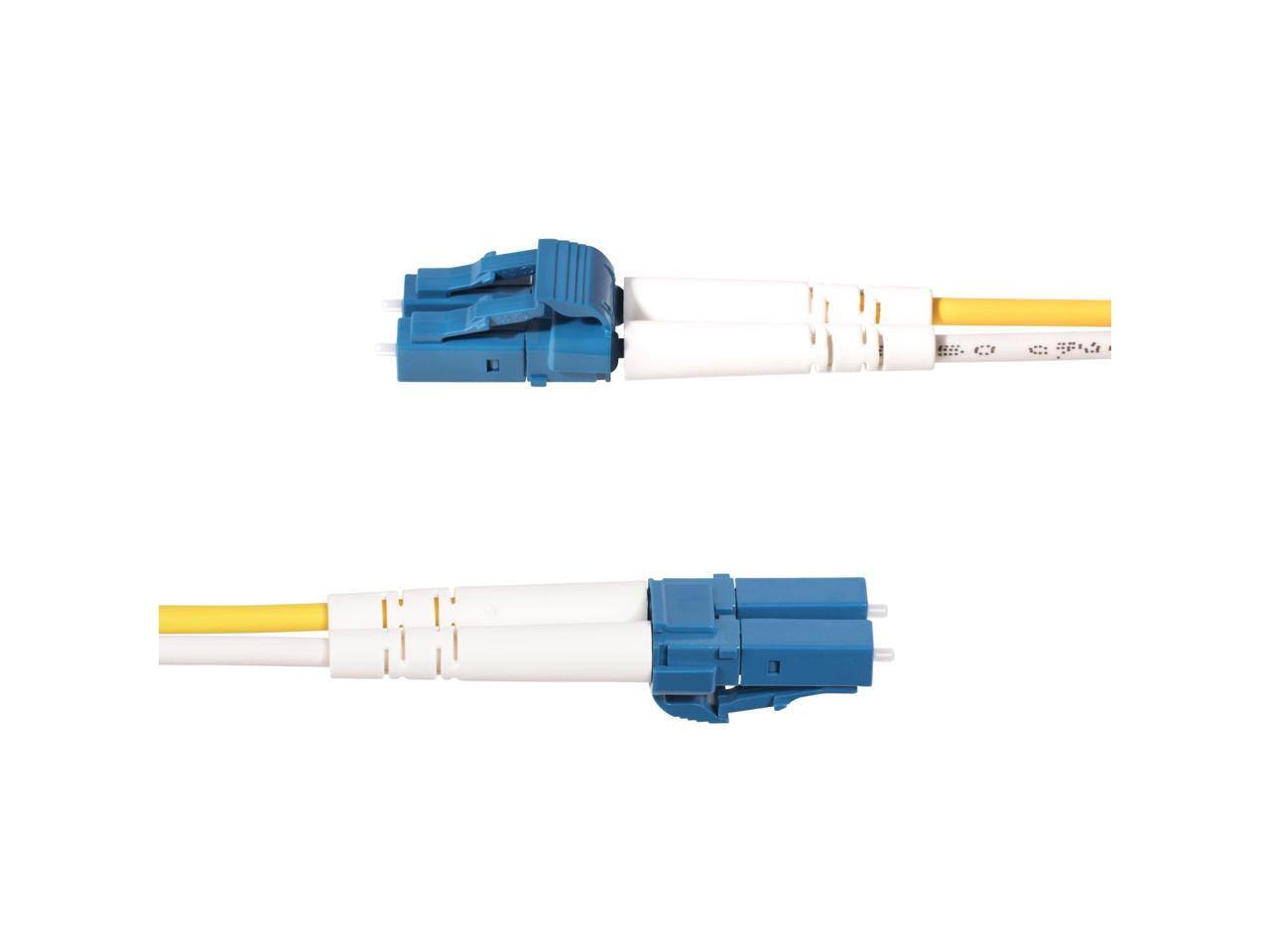 Alt View 1. StarTech.com - StarTech 3m LC to SC UPC OS2 Single Mode Duplex Fiber Cable 100G Low Loss LSZH Jumper.
