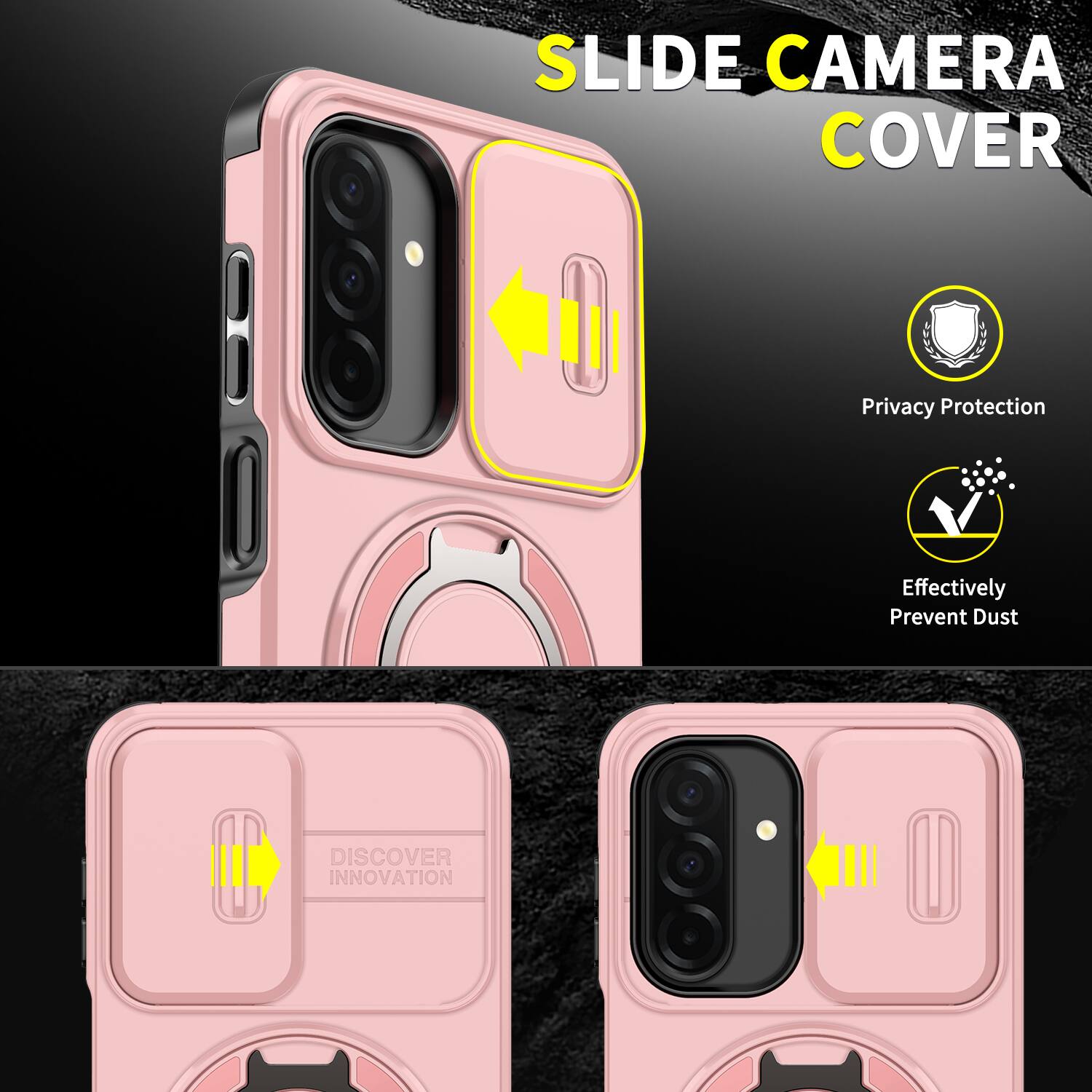 SLIDE CAMERA COVER

Privacy Protection

Effectively Prevent Dust

DISCOVER INNOVATION