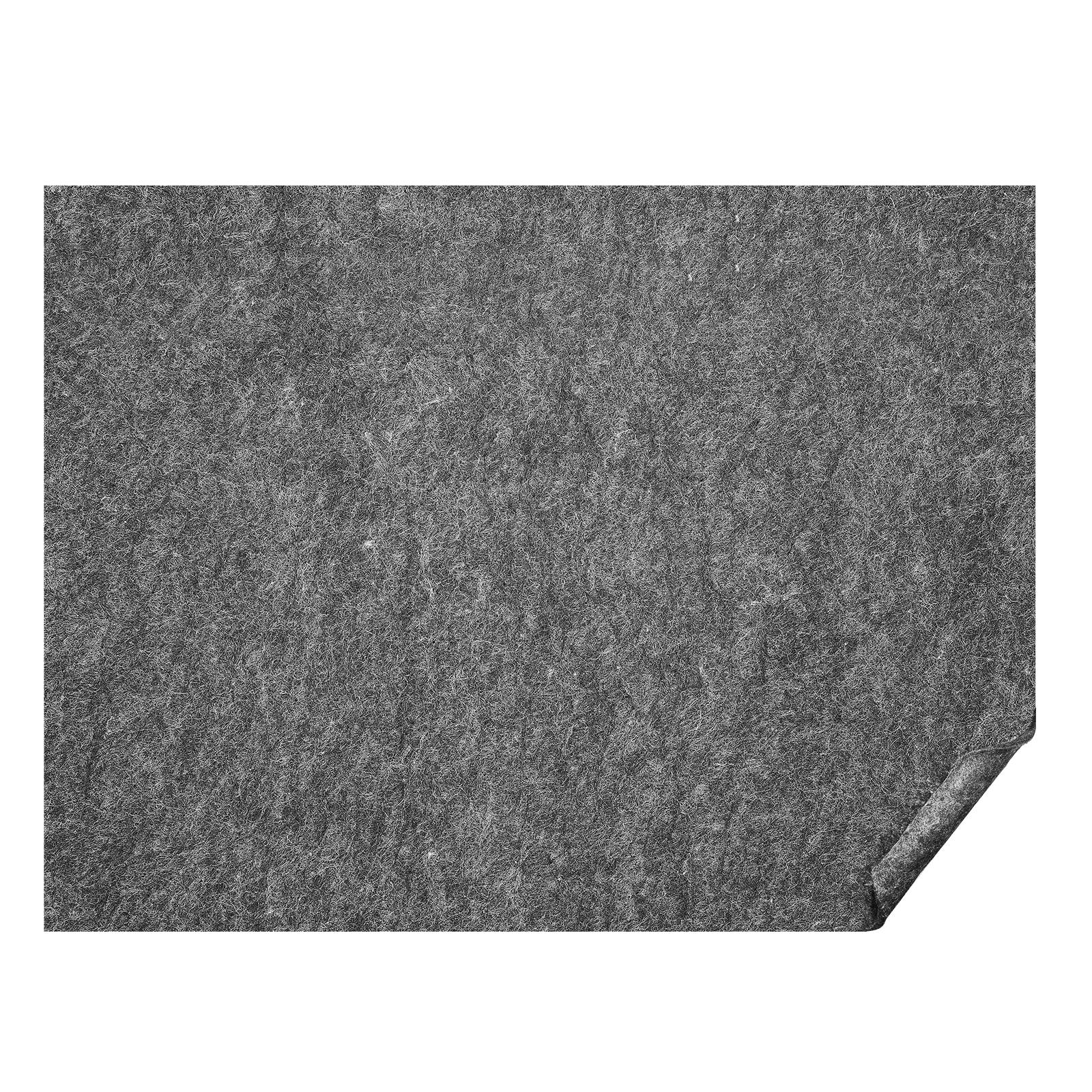Front. VEVOR - Rug Pad Without Slip Resistance, Protective Cushioning Carpet Pad 9' x 12', 1/2"Thick, 100% Pure Polyester Felt - Gray.