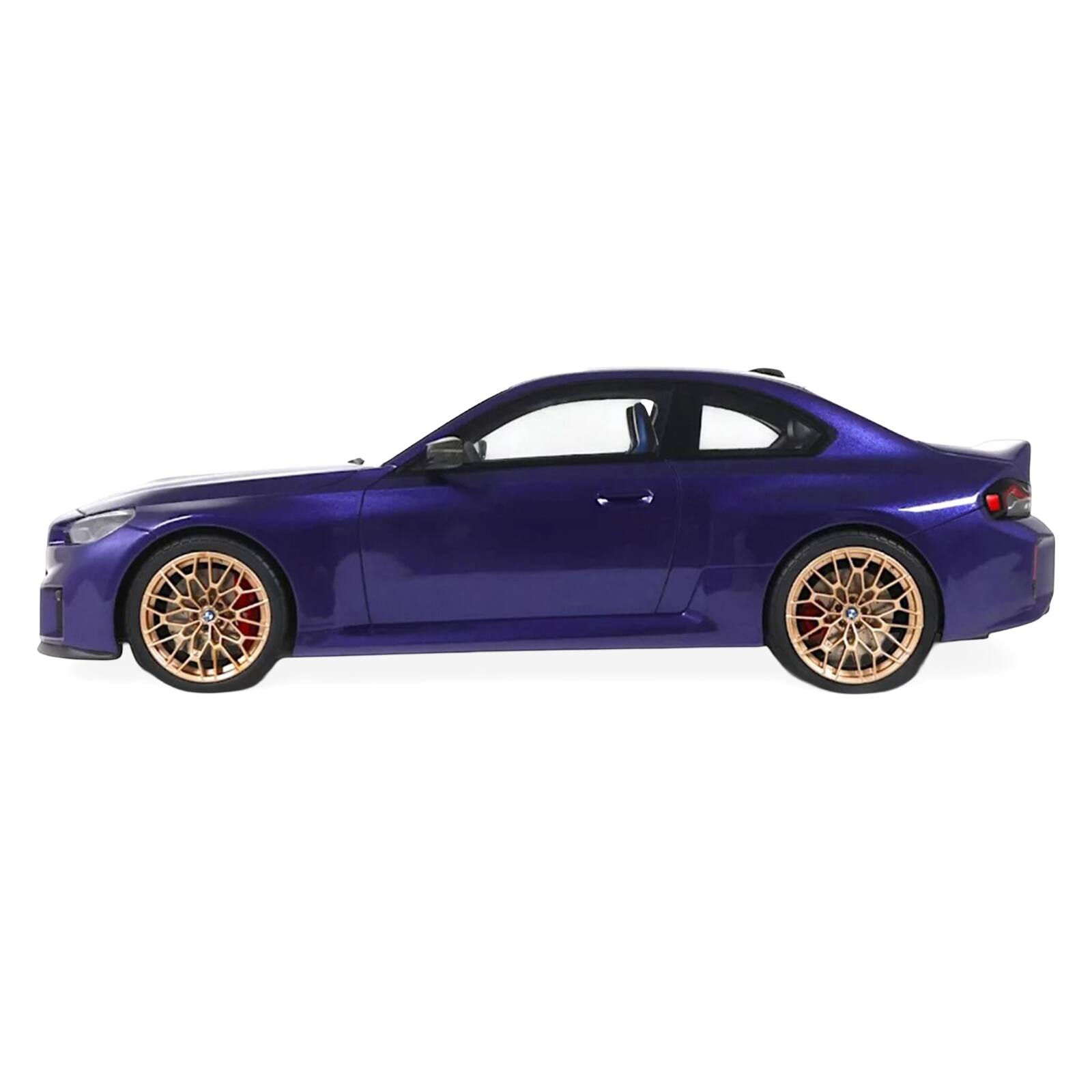 Alt View 3. GT Spirit - 2025 BMW M2 CS Blue Metallic with Black Top 1/18 Model Car by GT Spirit.