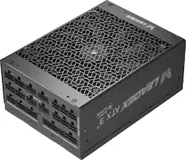 Super Flower - Leadex Titanium SF-2800F14HP 2800W ATX 3.1 Power Supply, Cybenetics Titanium, Native 12V-2x6, ECO Fanless & Silent Mode - Black