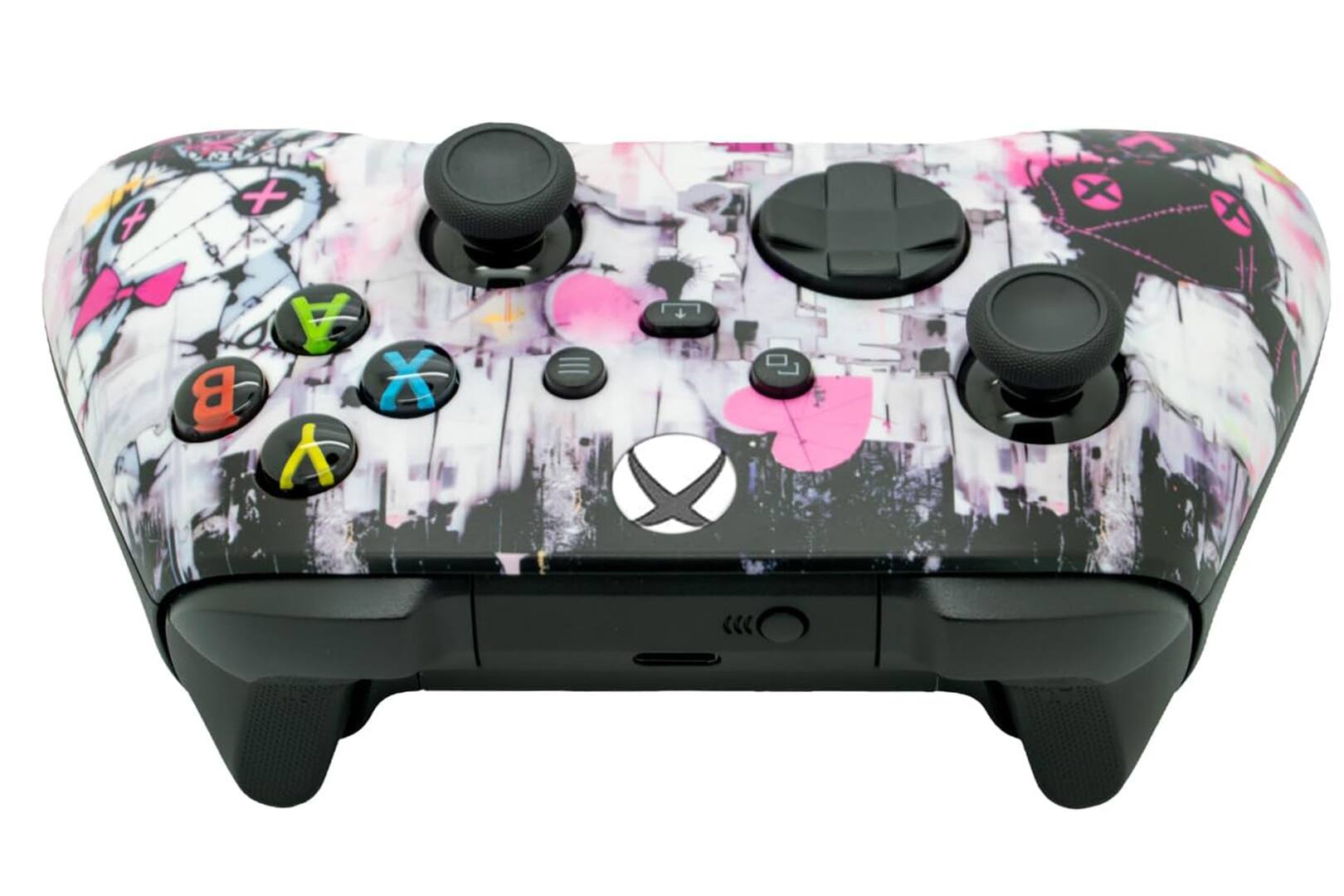 Back. ProControllers - Custom Wireless Controller for Xbox Series X|S, Xbox One, & PC - Evil Bunny.