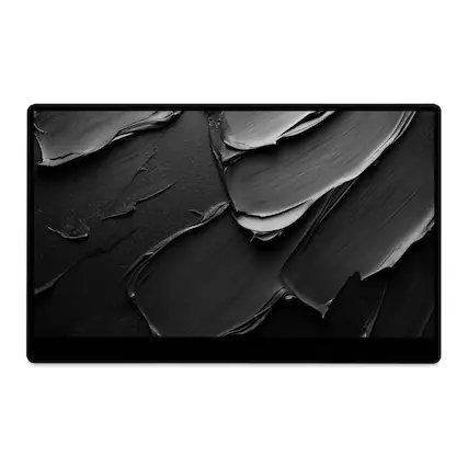 Front. SOTSU - SOTSU FlipAction Go 14" Portable Monitor, Robust, Lightweight, Tempered Glass, 1080p, USB-C or Mini-HDMI - Stealth Black - Black.