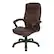 Alt View 11. Office Star Products - Chocolate Executive Faux Leather High Back Chair with Contrast Stitching - Chocolate.