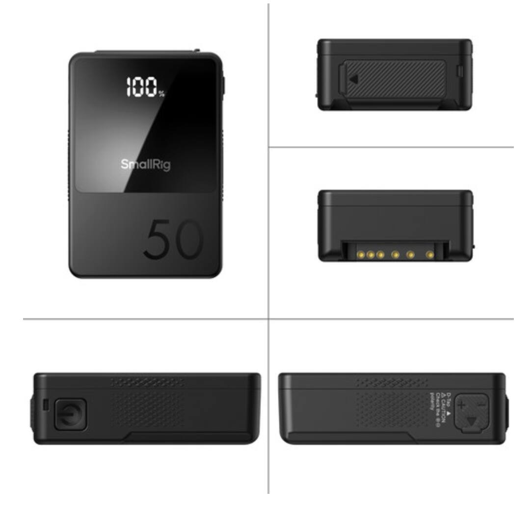 100% SmallRig 50 G Cherk DTao CAUTION