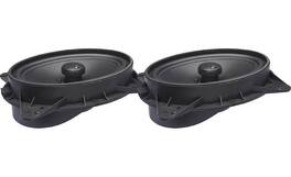 Powerbass - OE Series 6x9in. 2-Way Coaxial OEM Replacement Speaker with Injection-Molded Polypropylene Woofer Cone - Black