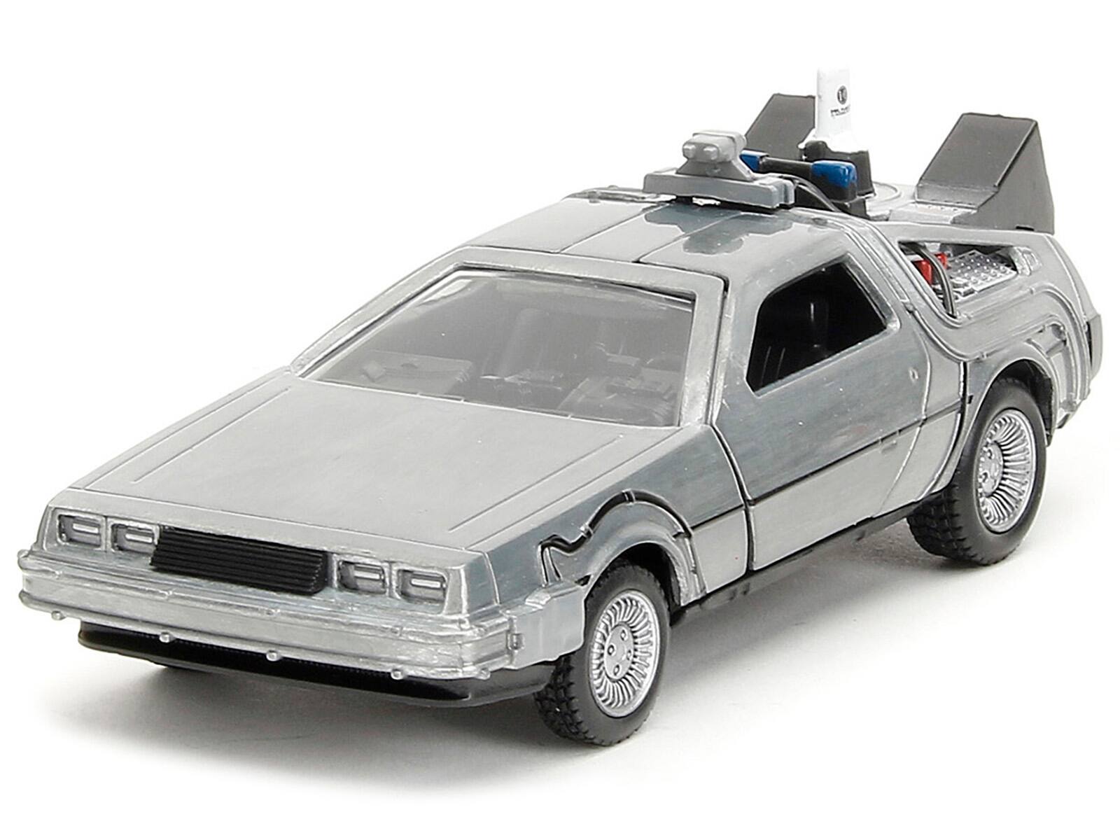 Alt View 3. Jada Toys - Jada Toys - 1:32 Back to the Future -  Hollywood Rides - Time Machine 3 Pack   - COLLECTIBLES - Multicolor.