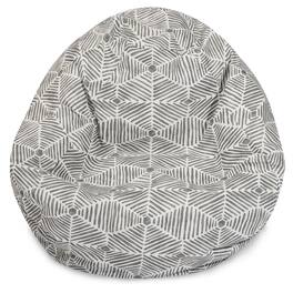 Majestic Home - Large Bean Bag Charlie - Gray