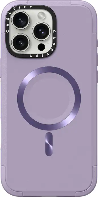 CASETiFY iPhone 16 Pro Max Force Case MagSafe Compatible Lilac CASETiFY iPhone 16 Pro Max Force Case MagSafe Compatible Lilac