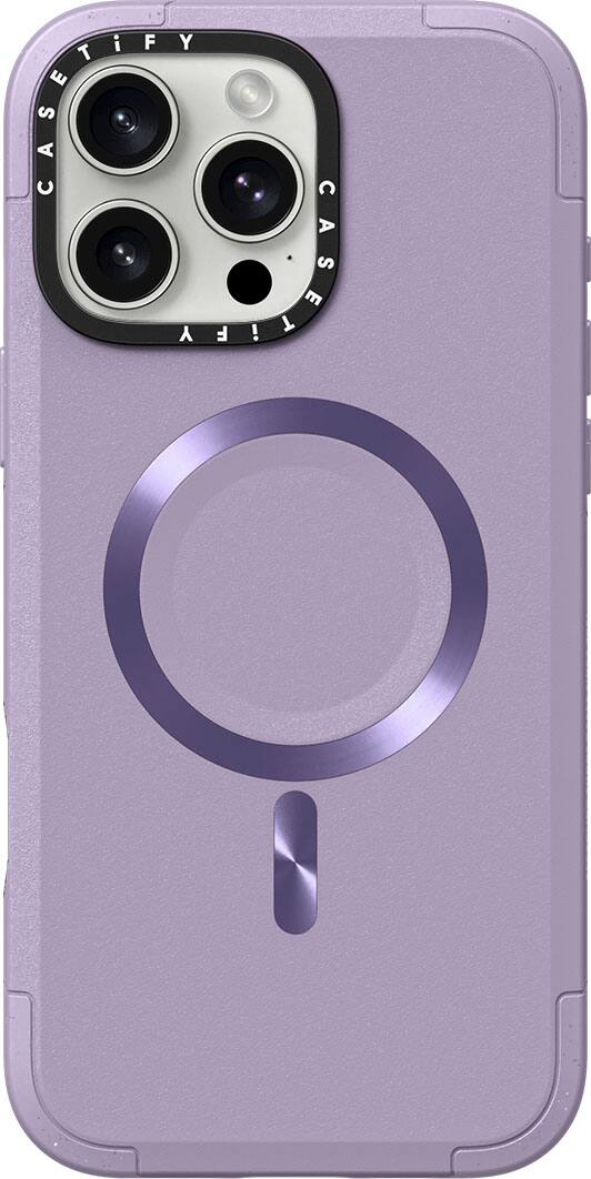 CASETiFY iPhone 16 Pro Max Force Case MagSafe Compatible Lilac CTF CASETiFY iPhone 16 Pro Max Force Case MagSafe Compatible Lilac CTF