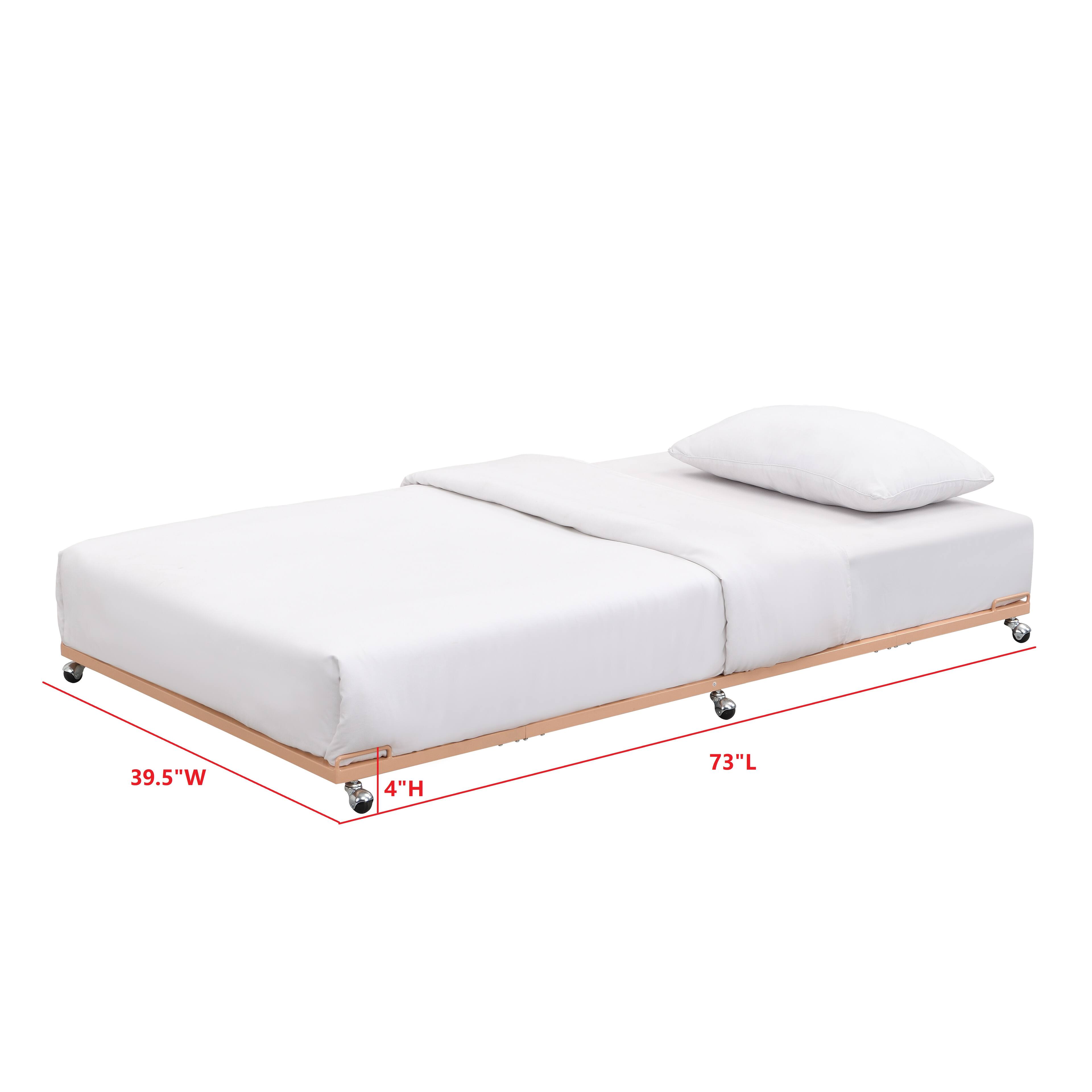 39.5"W x 4"H x 73"L