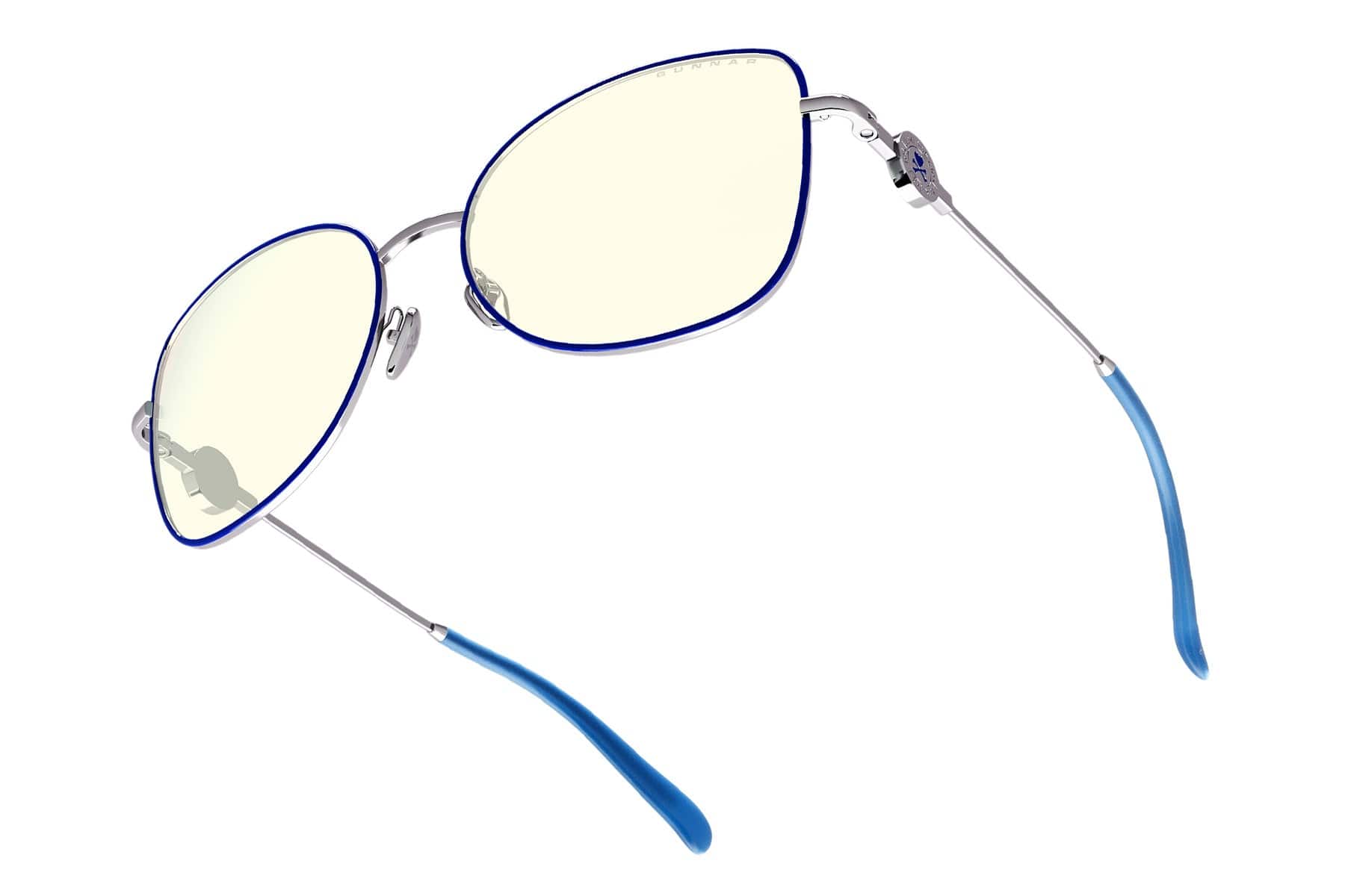 GUNNAR - Computer Glasses - tokidoki Digital Princess, Clear Lens - Blue Light Blocking, Relieve Dry Eye - Periwinkle