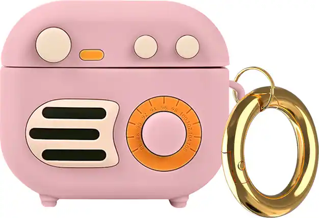 Front. SaharaCase - Case for Apple AirPods 3 (3rd generation) - Pink.