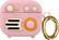 Front. SaharaCase - Case for Apple AirPods 3 (3rd generation) - Pink.