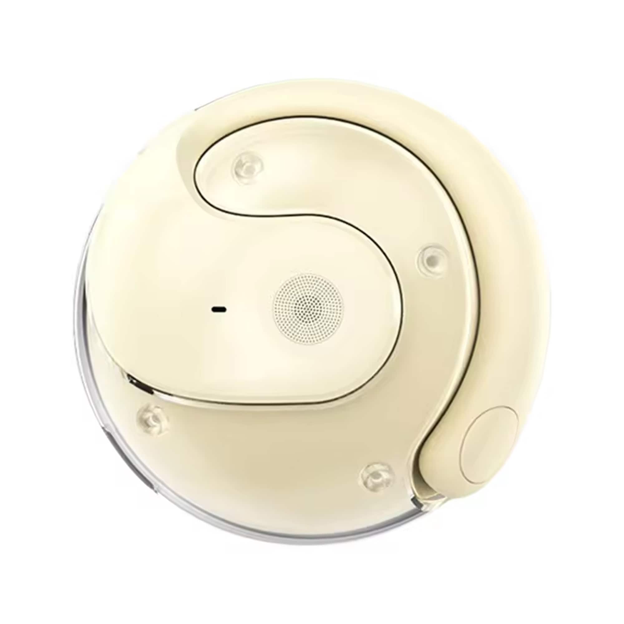 YONWAY - Wireless Ear-Hook Bluetooth Headphones, Ultra-Long Battery Life Noise-Canceling Translation Earphones for Travel