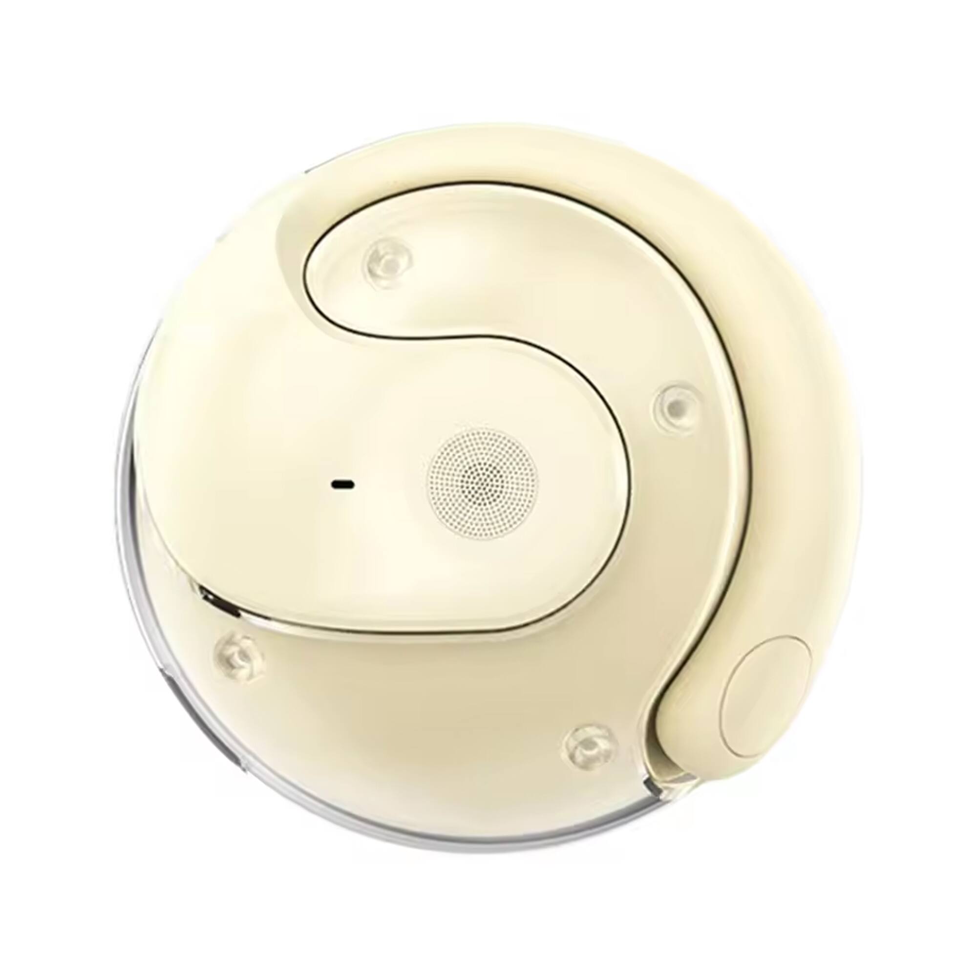 Front. YONWAY - Wireless Ear-Hook Bluetooth Headphones, Ultra-Long Battery Life Noise-Canceling Translation Earphones for Travel.