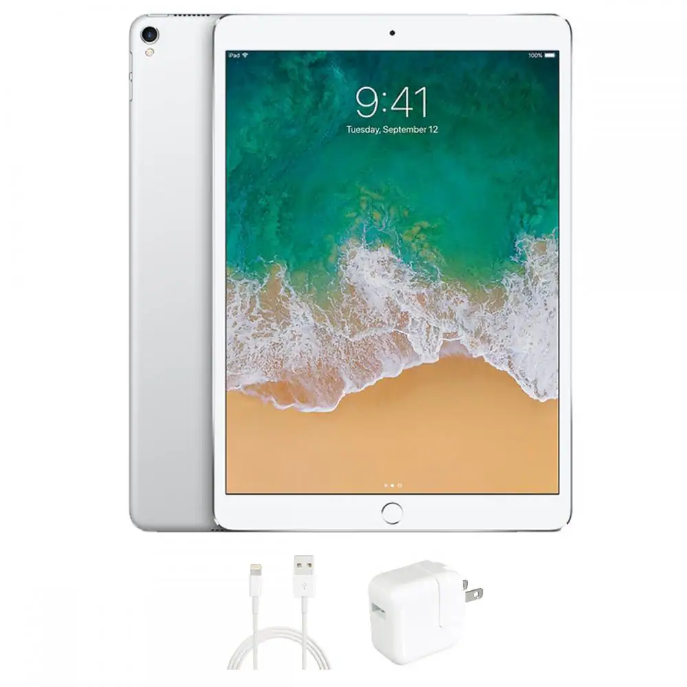Apple - Refurbished Excellent - 10.5-inch iPad Pro 1st Generation (2017) Wi-Fi Only 64GB - Silver