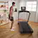 Alt View 6. NordicTrack - NordicTrack T Series 10 Treadmill with 10" Tilting Touchscreen and Compact Design - Black.