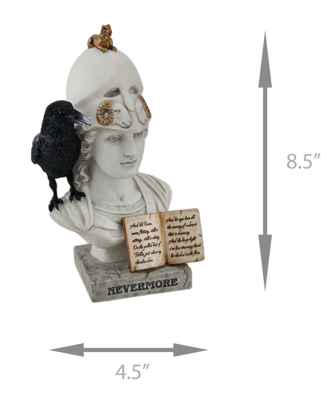 8.5"  
4.5"  

NEVERMORE