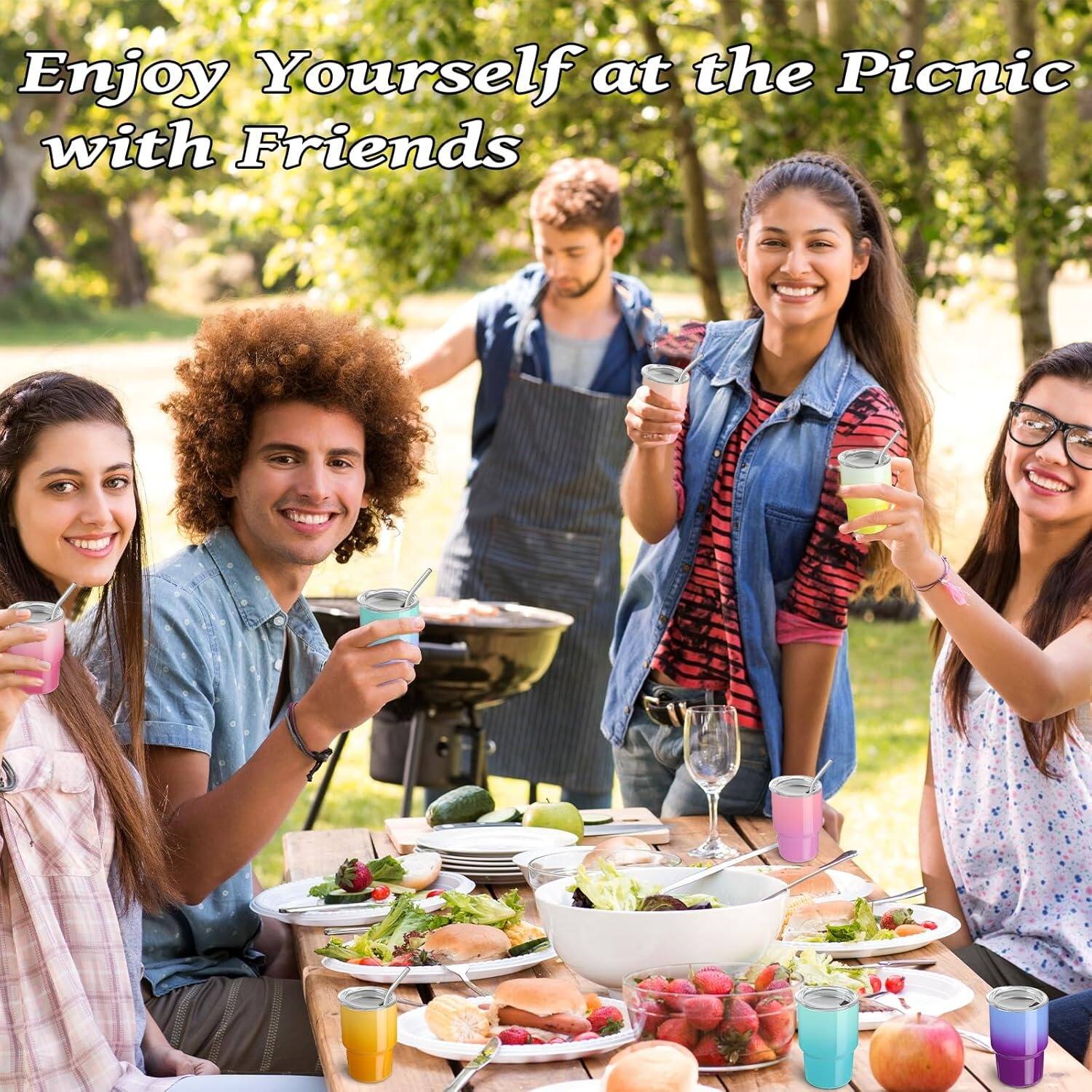 Enjoy Yourself at the Picnic with Friends