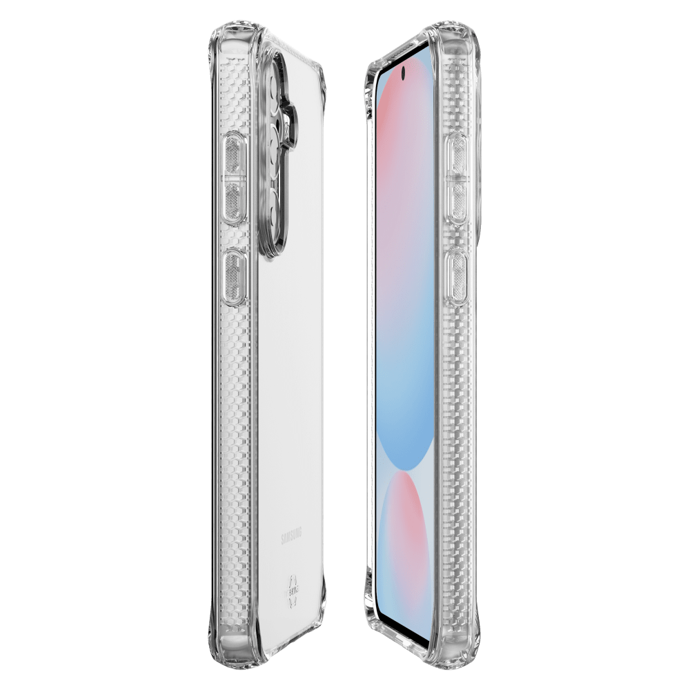 Alt View 2. Itskins - SPECTRUM R // CLEAR Case for Samsung Galaxy S25 FE - Clear.