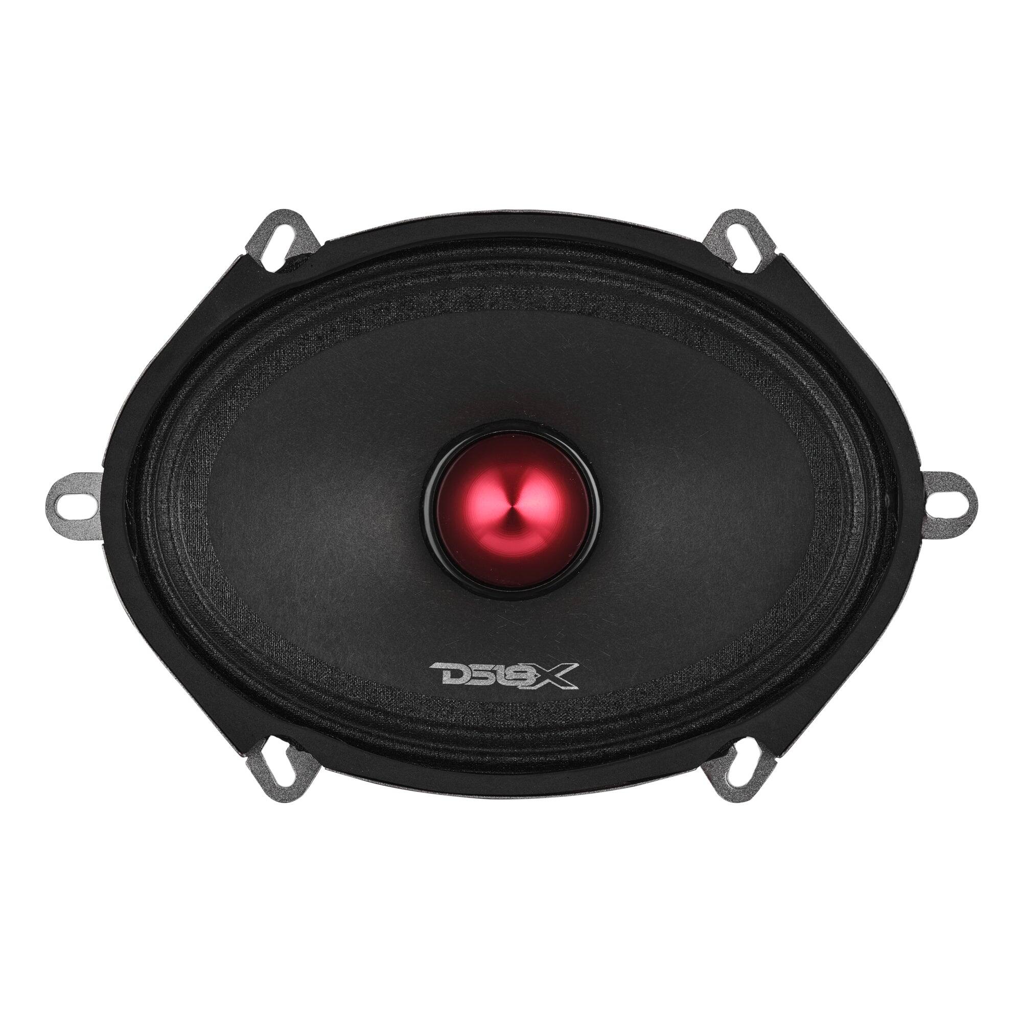 Alt View 1. DS18 Audio - PRO-X 5x7" Mid-Range Loudspeaker with Bullet, 175W RMS 4-Ohm.