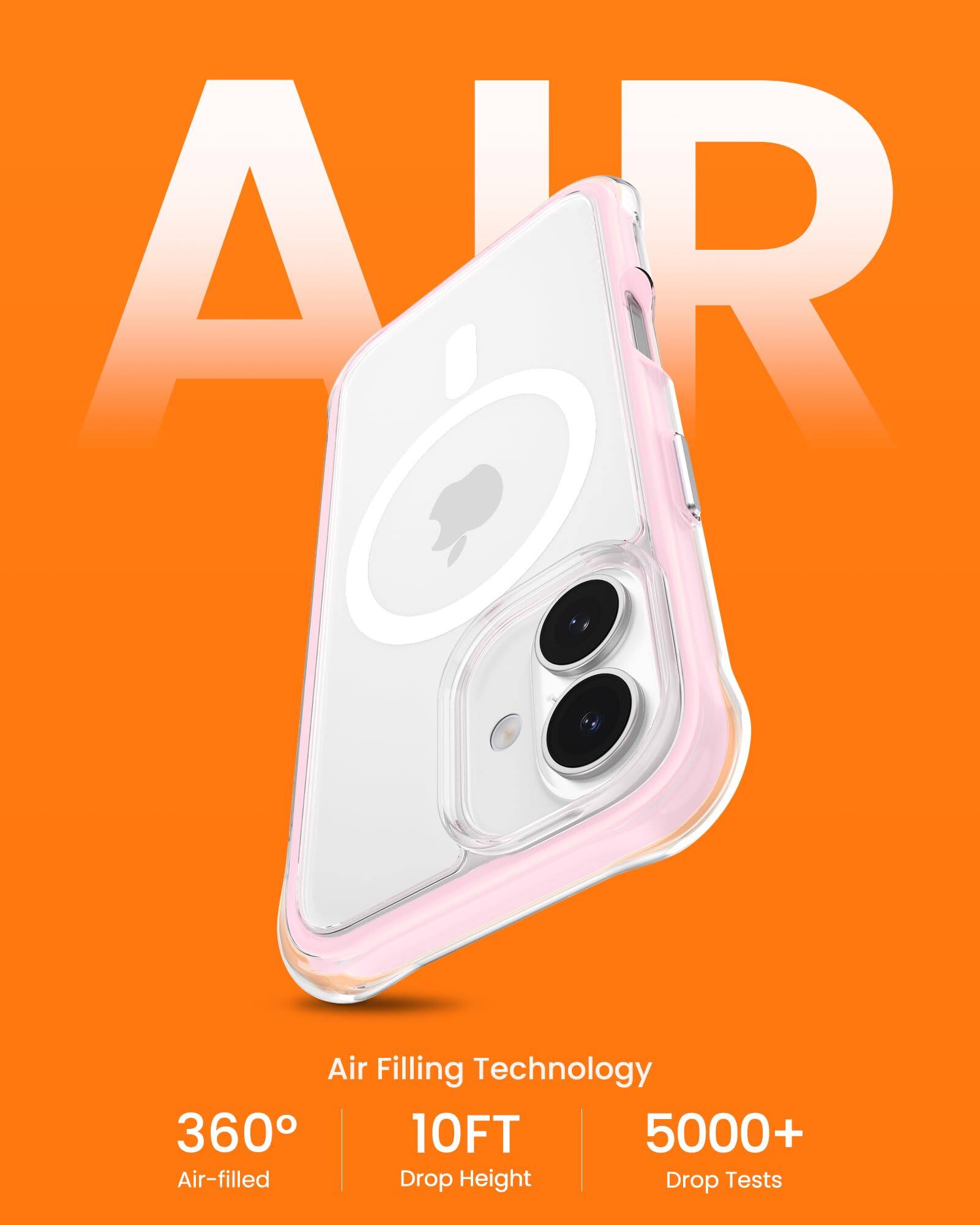 AR Air Filling Technology 360° 10FT 5000+ Air-filled Drop Height Drop Tests