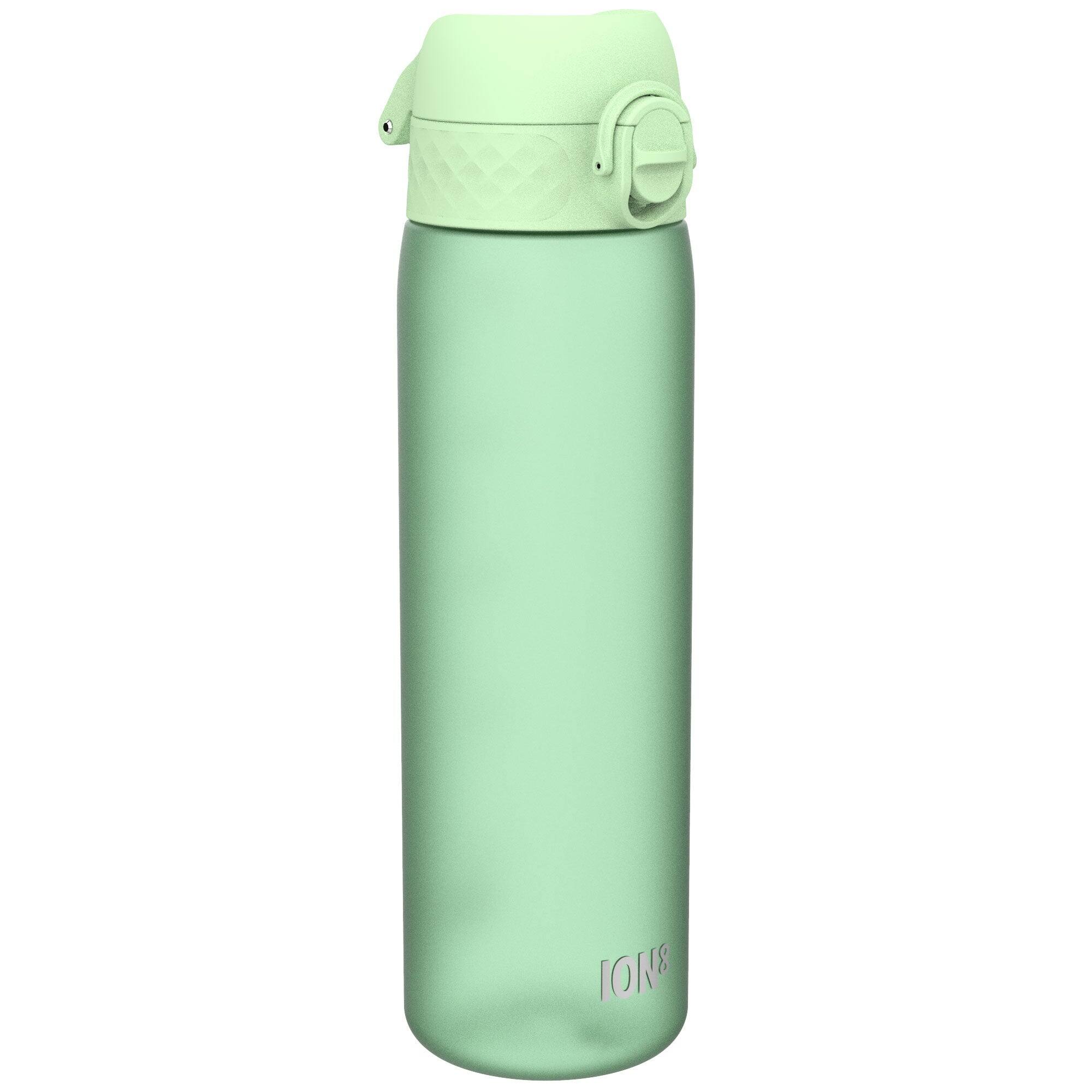 Front. Ion8 - BPA Free Recyclon Water Bottle - 18oz - Surf Green.