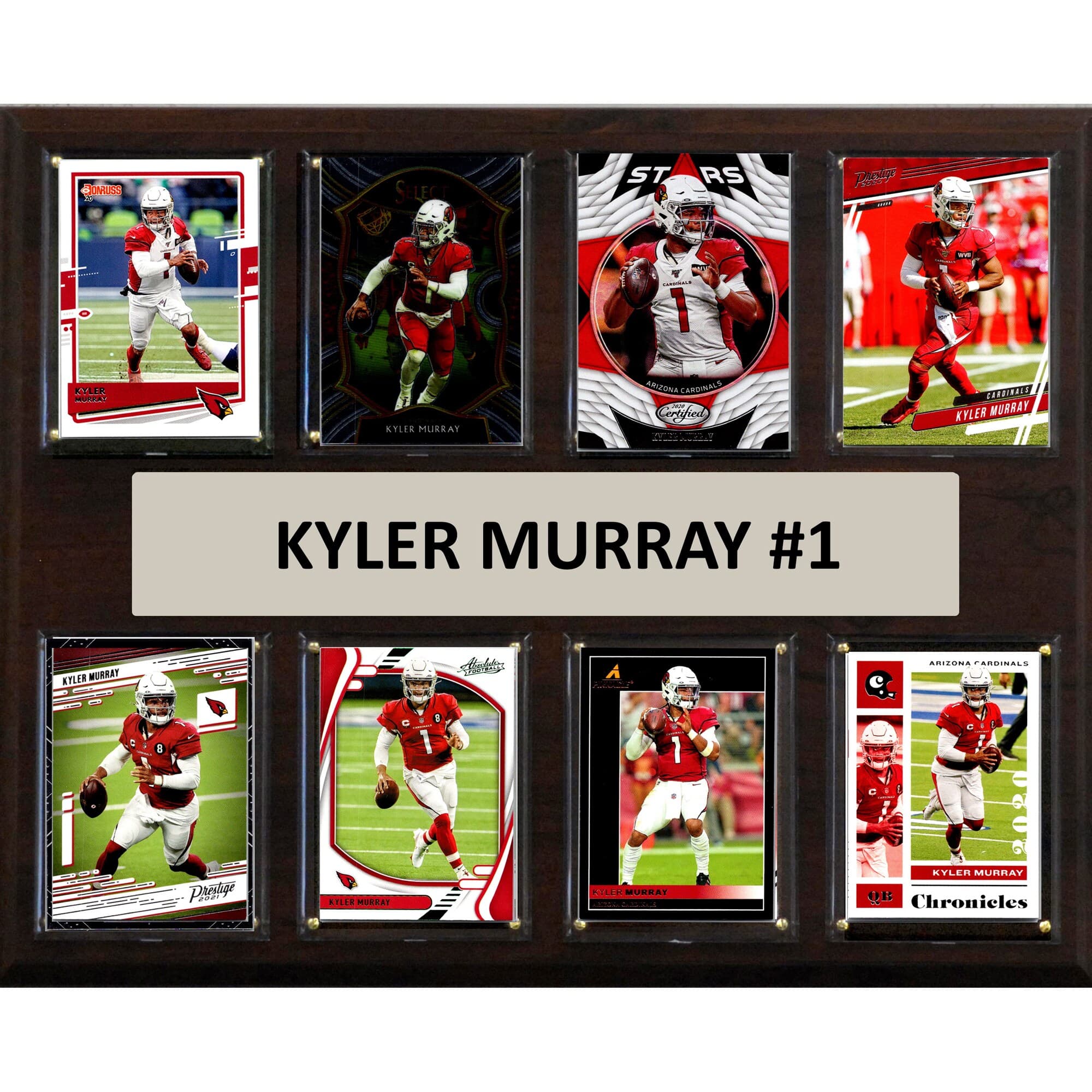 "C&I Collectibles - Kyler Murray Arizona Cardinals 12"" x 15"" Trading Card Plaque - Multicolor" price history on PriceWatchPro