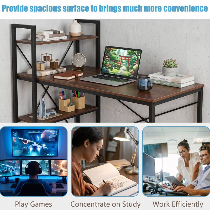 Provide spacious surface to bring much more convenience

The Art of Simplicity
Mindful Productivity

Play Games
Concentrate on Study
Work Efficiently