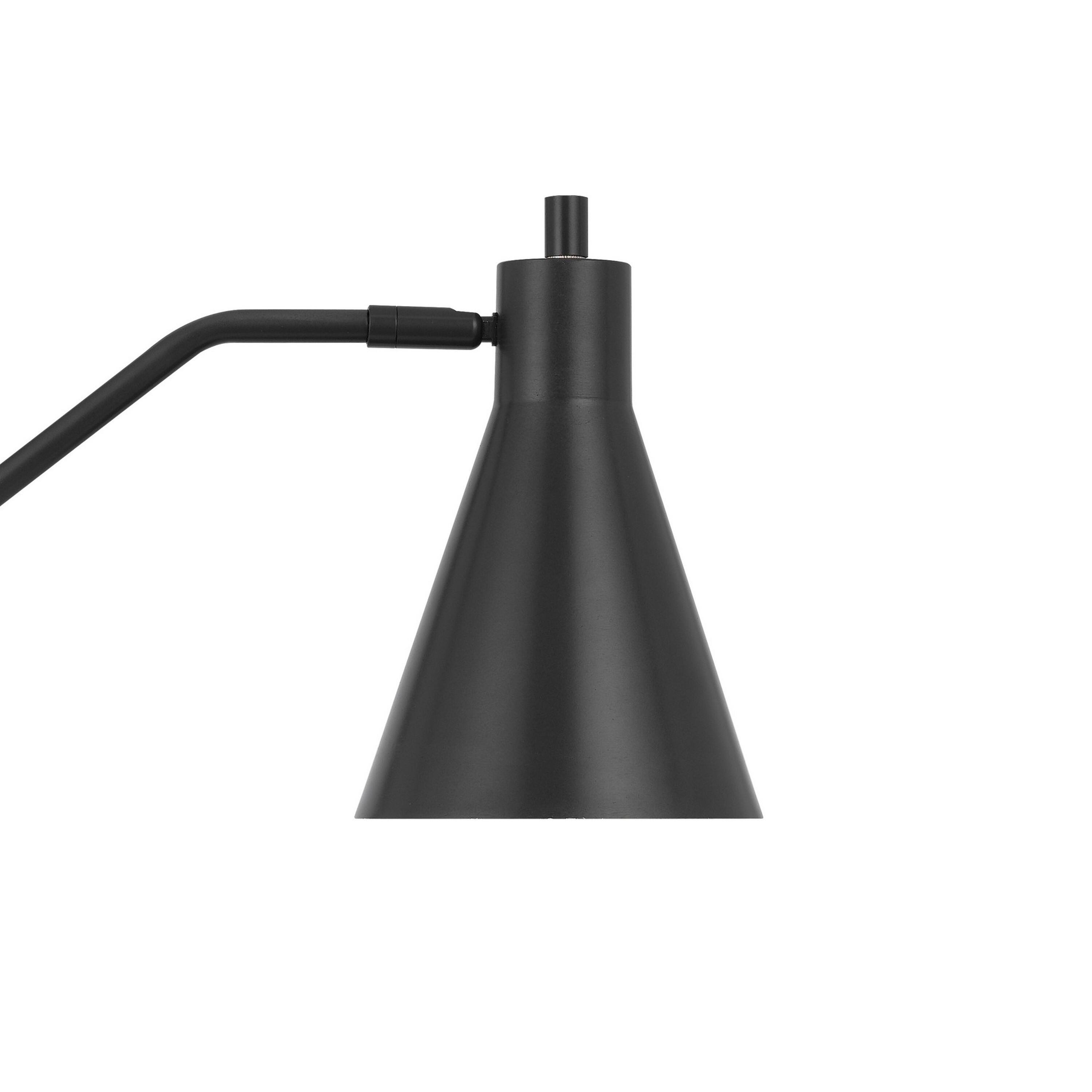 Manhattan Lane Sty 24 Inch Task Table Lamp, Swivel Shade, Angled Thin ...