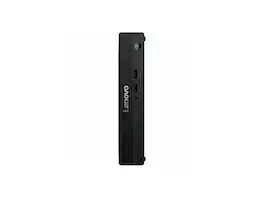 Lenovo - V100q Tiny Desktop, Intel Core i3-N305, 16GB RAM, 512GB NVMe SSD, Windows 11 Pro, Wi-Fi 6 - Black